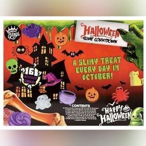 New advent slime calendar. The Compound Kings Halloween Slime Countdown is a 24-